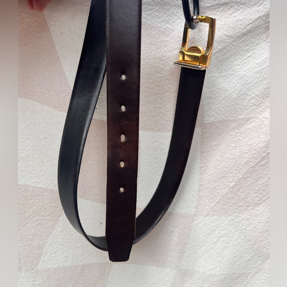 Christian Dior Vintage Leather Belt - Picture 5 of 8